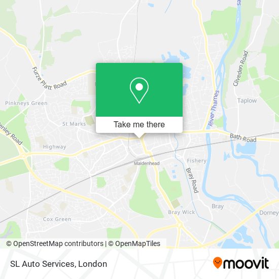 SL Auto Services map