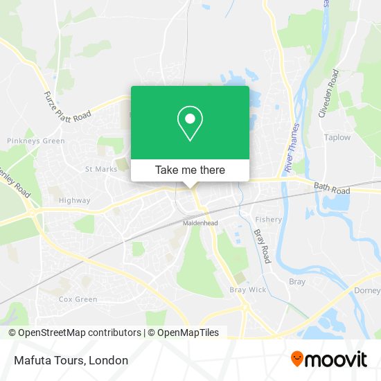 Mafuta Tours map