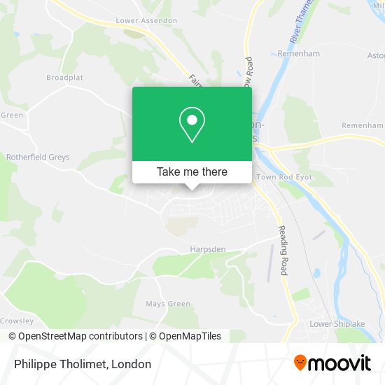 Philippe Tholimet map
