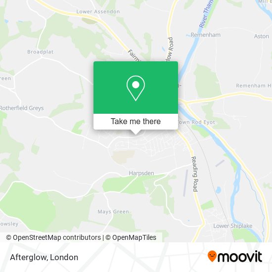 Afterglow map