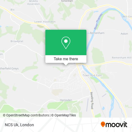 NCS Uk map