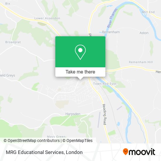 MRG Educational Services map