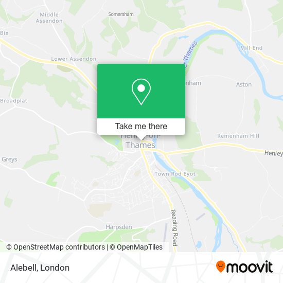 Alebell map