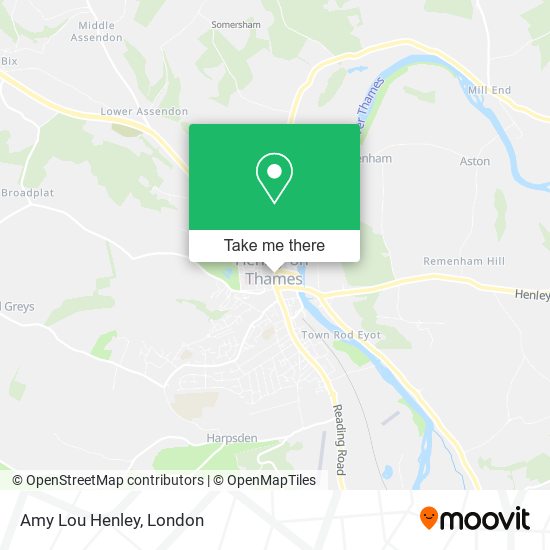 Amy Lou Henley map
