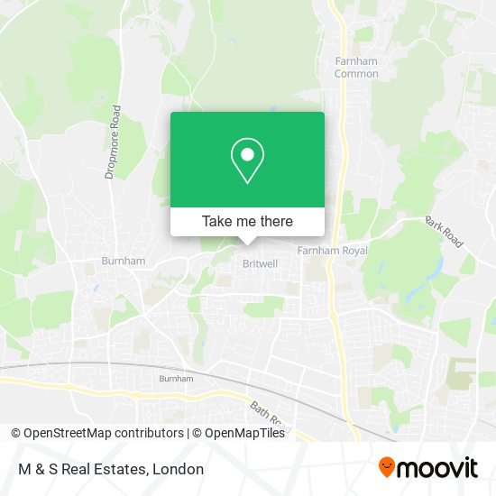 M & S Real Estates map