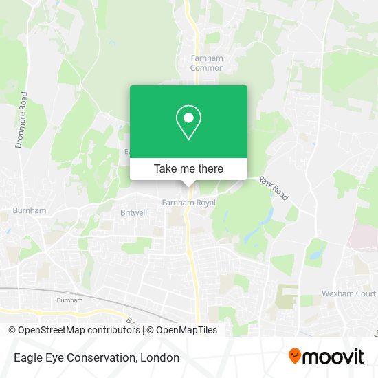 Eagle Eye Conservation map