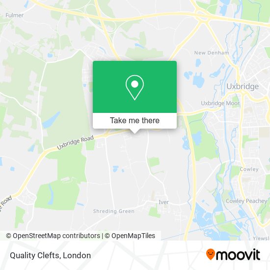 Quality Clefts map