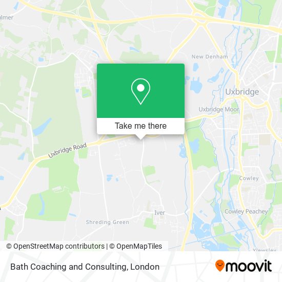 Bath Coaching and Consulting map