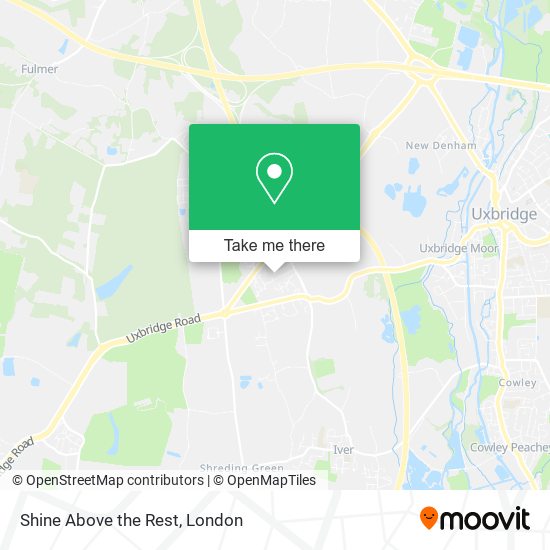 Shine Above the Rest map