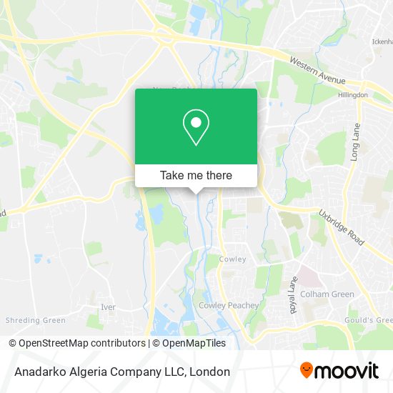 Anadarko Algeria Company LLC map