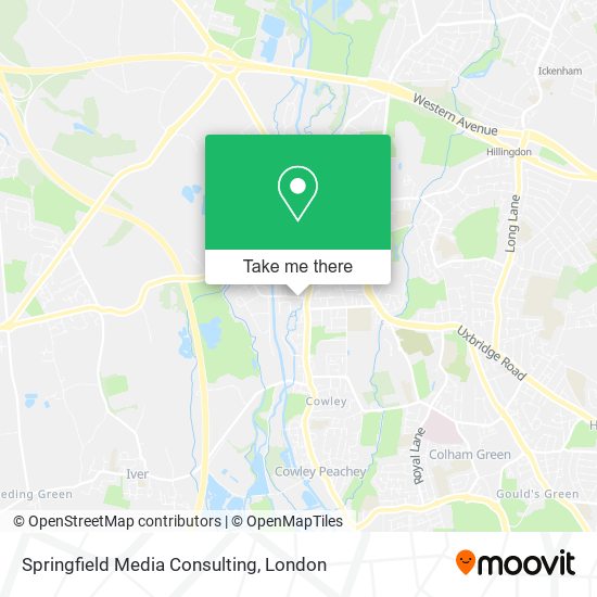 Springfield Media Consulting map