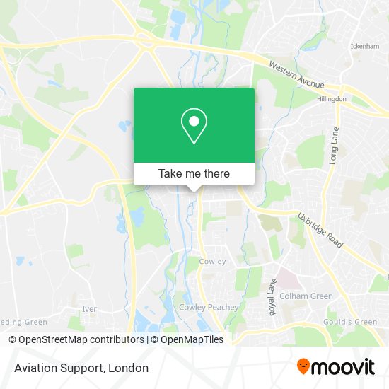 Aviation Support map