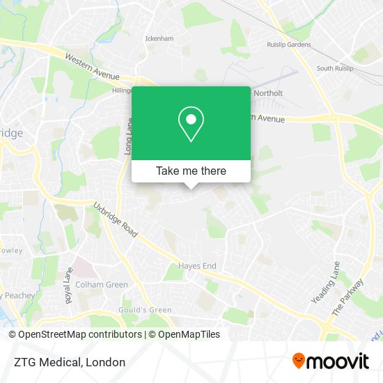 ZTG Medical map