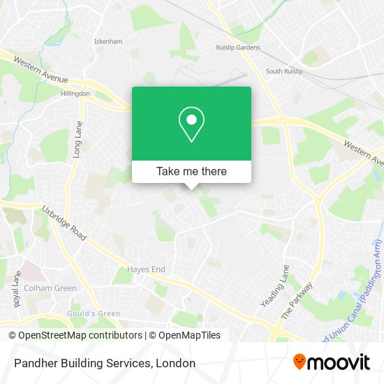 Pandher Building Services map