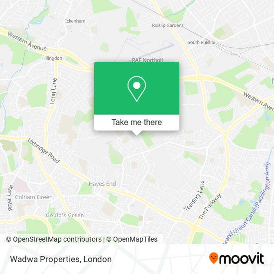 Wadwa Properties map