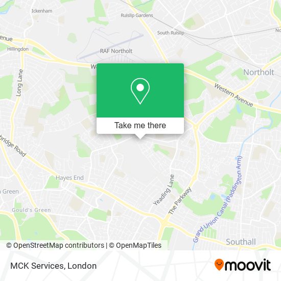 MCK Services map