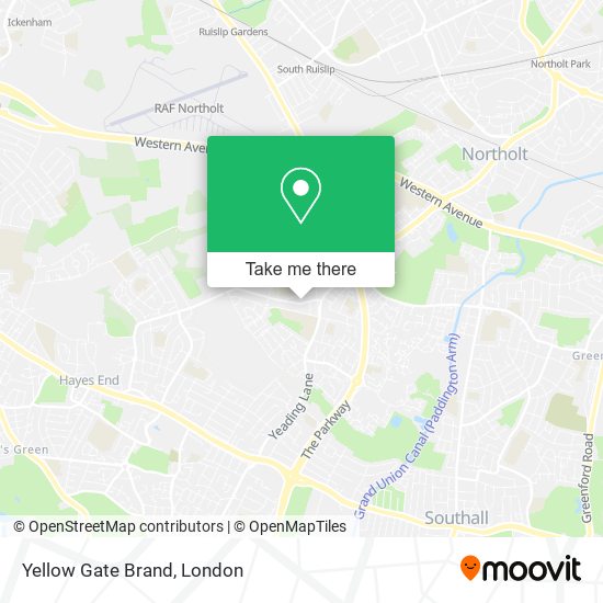 Yellow Gate Brand map