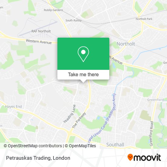 Petrauskas Trading map