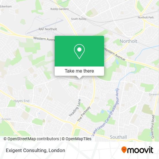 Exigent Consulting map