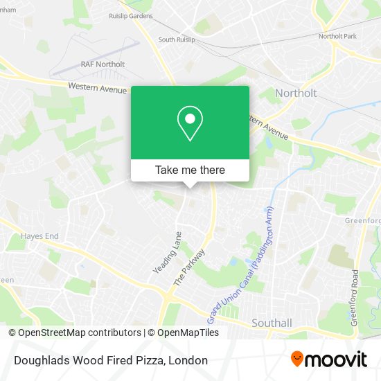 Doughlads Wood Fired Pizza map