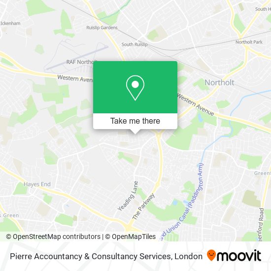 Pierre Accountancy & Consultancy Services map