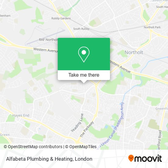 Alfabeta Plumbing & Heating map