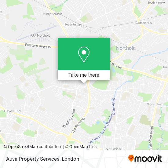 Auva Property Services map
