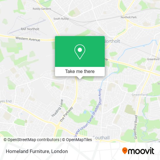 Homeland Furniture map