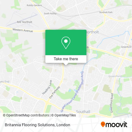 Britannia Flooring Solutions map