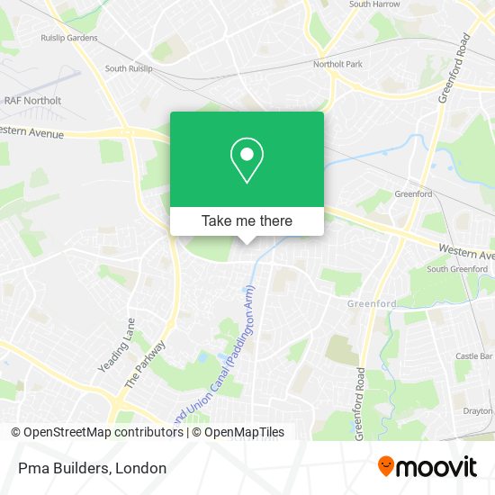Pma Builders map