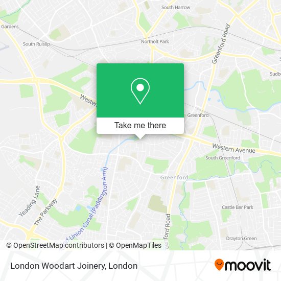 London Woodart Joinery map