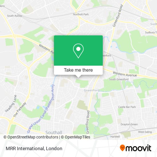 MRR International map