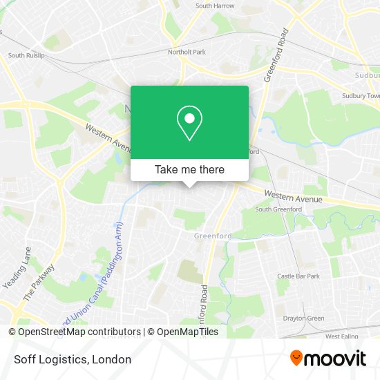 Soff Logistics map