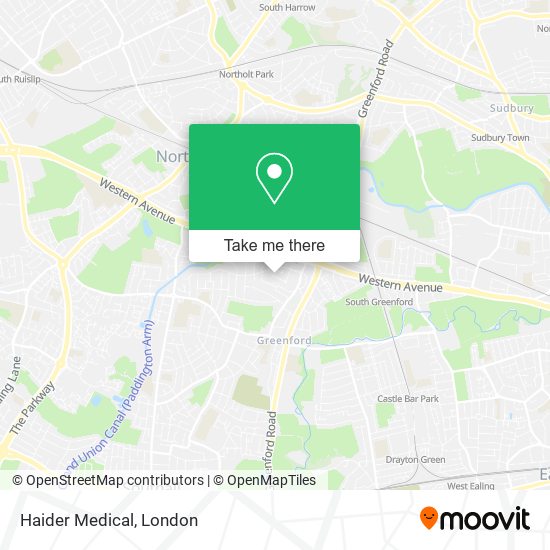 Haider Medical map