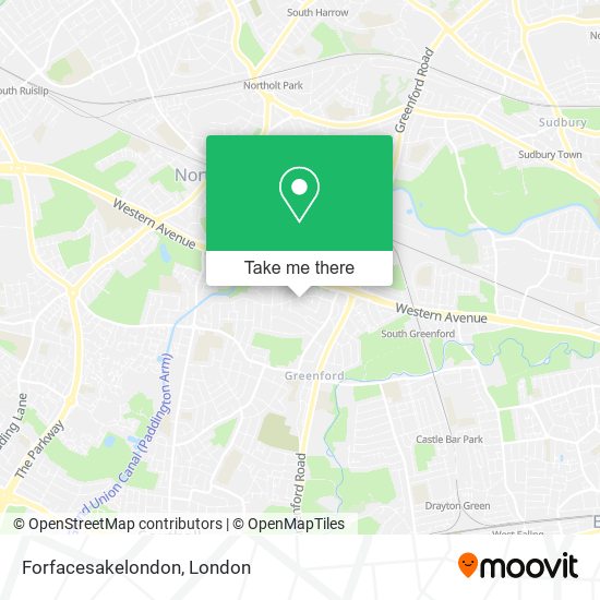 Forfacesakelondon map