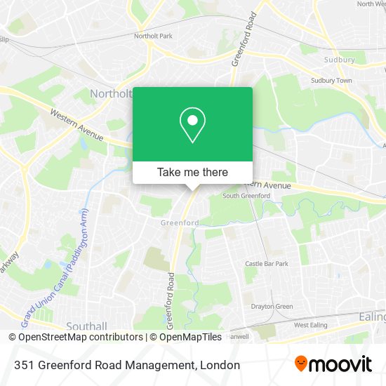 351 Greenford Road Management map