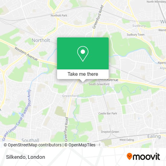 Silkendo map