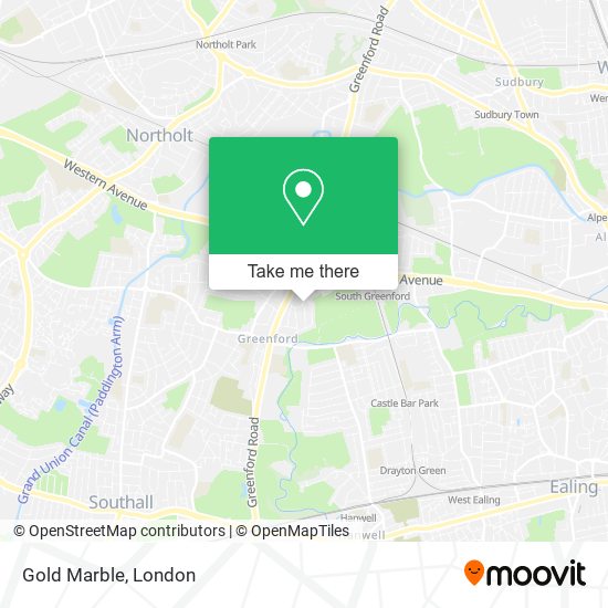Gold Marble map