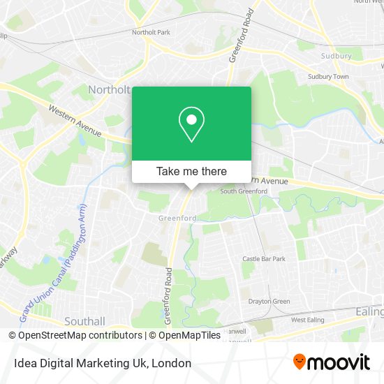 Idea Digital Marketing Uk map