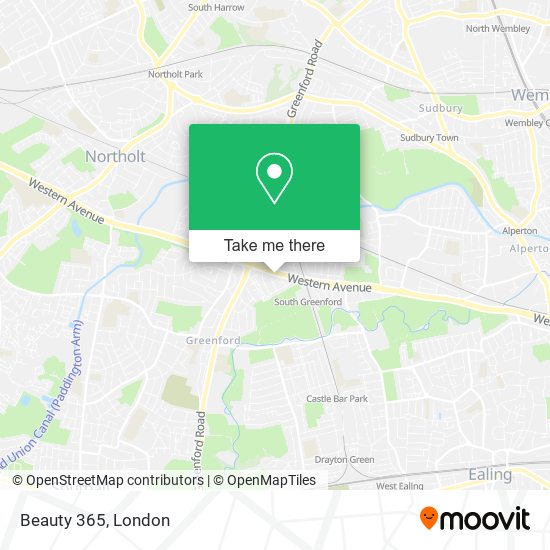 Beauty 365 map
