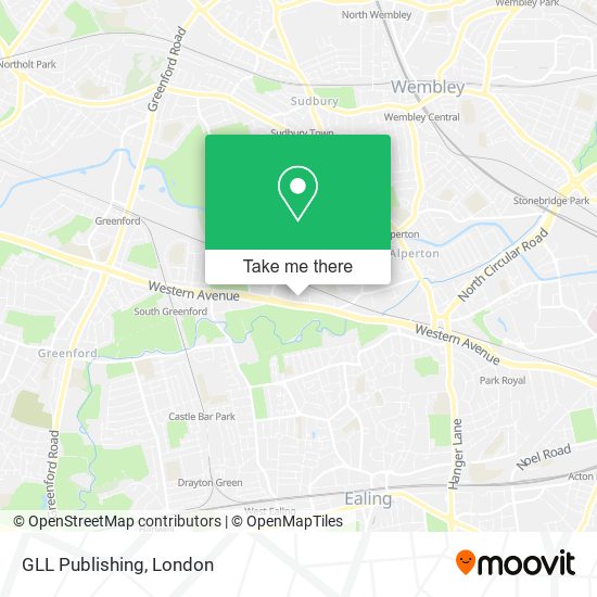 GLL Publishing map
