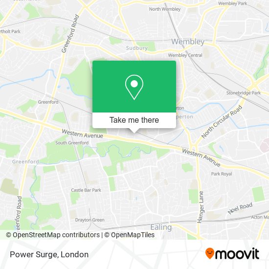 Power Surge map