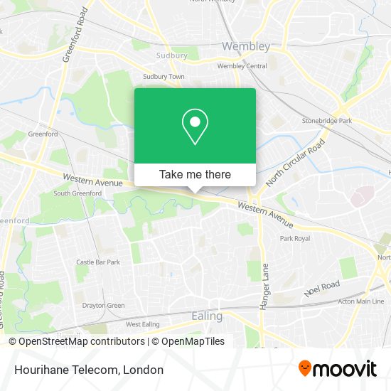 Hourihane Telecom map