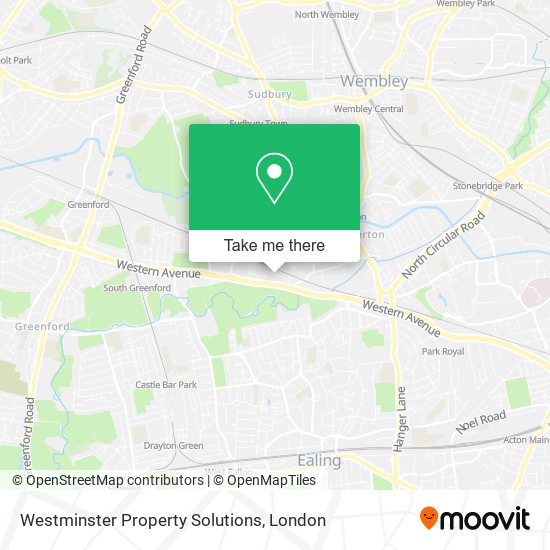 Westminster Property Solutions map