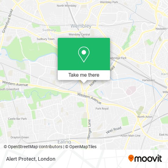 Alert Protect map