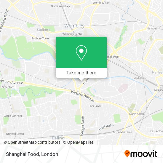 Shanghai Food map
