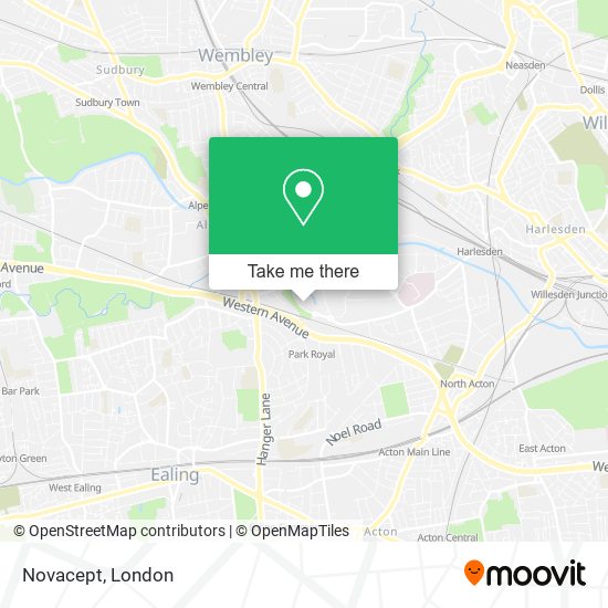 Novacept map