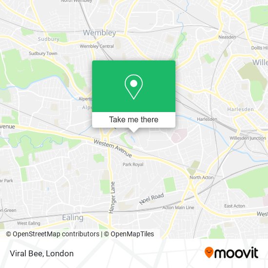 Viral Bee map