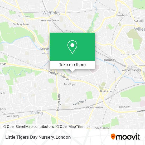 Little Tigers Day Nursery map