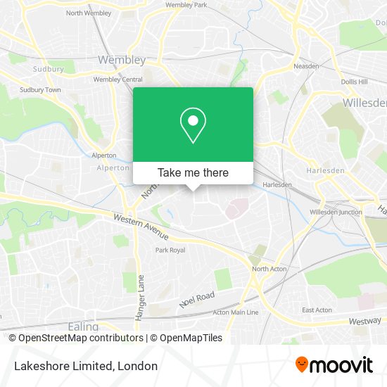 Lakeshore Limited map